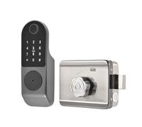 Smart Lock, Senza Cablaggio Porta Impermeabile Scheda Per Impronte Digitali Su Entrambi I Lati Codice Digitale Elettronica Esterna Per La Parte Anteriore