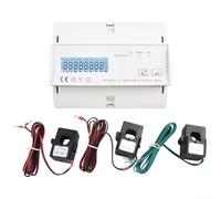 Smart Meter WiFi Monitor di potenza, Smart 3 Way WiFi Power Monitor Smart per Tuya App Remote Switch Control, per elettrodomestici/Solare/Misurazione rete (300A)