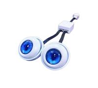 Smart Moving Eyes for Crafts - ABS 25cm 9.84in with 3cm | Eye Diameter, Wireless Animated Blinking Eyeball Kit With USB Rechargeable Power | DIY Moving Eye Replacement Parts For Plush