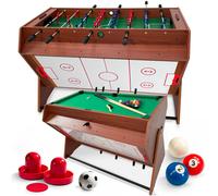 SMART Multi 3 in 1, calcio balilla hockey su tavolo ping pong biliardo THUNDER®
