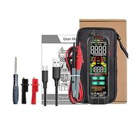 Smart Multimeter Digital Mini Automotive Profesional Tester True NCV AC DC Voltage Contatore Elettrico Portatile Lettura Rapida Accurata Facile(126B PRO)