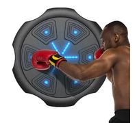 Smart Music Boxing Machine - Bersaglio digitale da parete per boxe, punzonatrice elettronica, 2000 mAh, ricaricabile, montaggio a parete, per adulti, allenamento a casa, allenamento familiare F