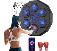 Smart Music Boxing Machine - Boxer musicale da parete con Bluetooth e ricarica USB | Attrezzatura da boxe definitiva per allenamento di boxe