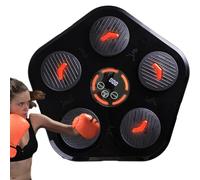 Smart Music Boxing Machine, Wall-Mounted Workout Equipment for Punching, Wireless Punching Training for Adults and Kids, Includes Boxing Gloves, Enhances Fun and Fitness, Home Exercise Machine