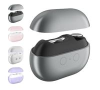 Smart Nail Clipper, Smart Nail Trimmer and Polisher with LED Light & Storage Box, 2 in 1 Portable Automatic Fingernail Safety Cutter, Nails Scraps Storage and Polishing (Grayish)