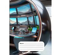 Smart Offices of Tomorrow | Composition notebook | wide ruled lines | 7.5" * 9.75"