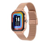 Smart orologio sportivo con schermo touch da 1,69", 12 modalità, impermeabile IP68, color oro