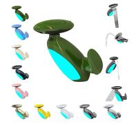 Smart Penguin Faucet, Penguin LED Smart Faucet with 360° Rotating Pull-Out Sprayer, 4 Water Flow Modes, Dual Control of Hot and Cold, Multi-Functional Bathroom Sink Tap (Green)