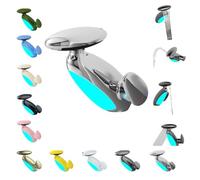 Smart Penguin Faucet, Penguin LED Smart Faucet with 360° Rotating Pull-Out Sprayer, 4 Water Flow Modes, Dual Control of Hot and Cold, Multi-Functional Bathroom Sink Tap (Silver)