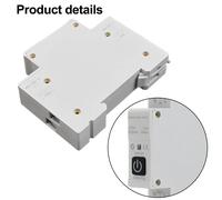 Smart Per Zigbee per interruttore per Tuya Ecosystem Per Din Rail 150x130x40mm