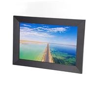 Smart Picture Frame, Cornice per Foto Digitale 100-240V Alta Risoluzione 10,1 Pollici Titolo Personalizzabile Rotazione Automatica Montabile a Parete per la Casa (Spina UE)