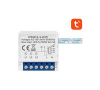 SMART PLUG AVATTO WSM16-W3 - Wi-Fi 2,4 GHz, Alexa e Google Assistant, controllo remoto