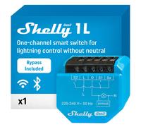 Smart Plug Shelly S3Sw-0A1X1Eul Bluetooth Wi-Fi 230 V 10 A NUOVO