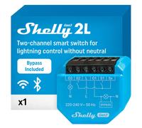 Smart Plug Shelly S3Sw-0A2X4Eul Bluetooth Wi-Fi 230 V 16 A NUOVO