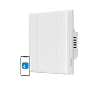 SMART PLUG SONOFF TX T5 4C - WiFi 2.4 GHz, Controllo remoto, Compatibile con Alexa e Google Home