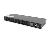 Smart Power Distribution Unit (PDU) for 19" Power Socket IEC320 C20 16A/250V, 8x C13 Sockets, 16A