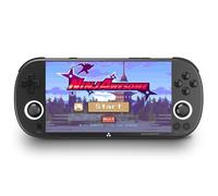 SMART PRO Console di Gioco Portatile Retrò, Schermo IPS da 4,96 Pollici con Sistema Open Source Linux, Oltre 14300 Giochi(Black)