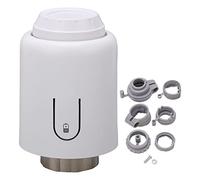 Smart Radiator Thermostat LED Display Temperature Adjusting Thermostatic Radiator Valve with Remote Control for Home Use