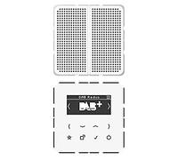 Smart Radio Dab + Kit Mono S CD Altoparlante Bianco Alpino