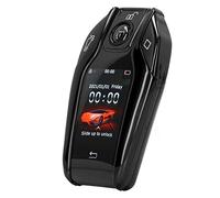 Smart Remote Car Key, Universal TK800+ All in One Keyless Entry Auto Lock Unlock Boutique Smart LCD Key, LCD Screen Key Fob Replacement For All Start Stop Engine Button Models(Nero)