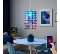 Smart RGB LED Bambini Coprire Pendolo Lampada Dimmerabile Alexa Google App Bunt [EEK: G]