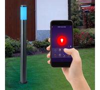 Smart RGB LED Lampada Da Giardino Dimmerabile Google Alexa Antracite