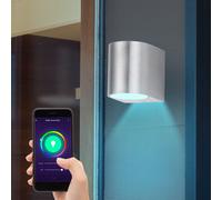 Smart RGB LED Luce da Parete Giù Faretto Lampada Regolatore App Vocale Cellulare [EEK: G]