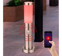 Smart RGB LED Supporto Lampada Alexa Esterno Movimento Giardino Cortile Dimmbar [EEK: G]