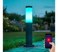 Smart RGB LED Supporto Lampada Dimmerabile Google Esterno Garten Alexa Inox App