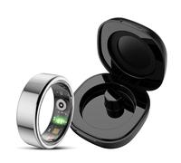 Smart Ring Android Smarring for Herren Damen Fitness Tracker Ring Sonntracker Smartring Fitness Ring Contapassi Fitness Tracker Fitness Tracker IOS Frequenza Cardiaca Sport Anello Salute Nero Oro Rosa