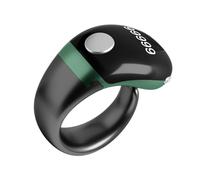 Smart Ring - Contapassi con batteria ricaricabile, strumento di monitoraggio elettronico LCD di dimensioni regolabili, per corsa, esercizio, yoga, sport, fitness, uomini, anziani, EST