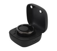 Smart Ring Health Tracker, BT5.1 IP68 Resistente All'acqua Monitoraggio del Sonno Anelli Sanitari Indossabili, Anelli Fitness Tracker per Uomo Donna, con APP, Nero (#7)