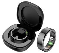 Smart Ring Health Tracker - Frequenza cardiaca, sonno, ossigeno nel sangue, contapassi, calorie, contapassi, impermeabile IP68, anello fitness per uomo e donna, compatibile con iOS e Android