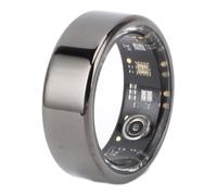 Smart Ring Health Tracker, Monitoraggio del Sonno, Anelli per Fitness Tracker Bluetooth Impermeabili Indossabili con Monitoraggio 24 Ore su 24, Misura 8 (BLACK)