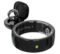 Smart Ring NFC Anello Fitness in Ceramica Touch Control Anelli Salute Monitor Frequenza Cardiaca Monitoraggio del Sonno Contatore Passo Preghiera Conteggio Calorie Fitness Tracker per Android iOS