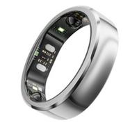 Smart ring per donna e uomo argento lucido taglia 6 - RingConn Gen3