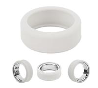 Smart Ring Protezione in Silicone per Oura Ring Gen 3-1g Custodia Leggera per Anello Custodia Elastica Delicata Sulla Pelle Universale per Allenamento, Lavori Domestici (M)