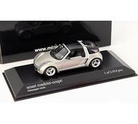 Smart Roadster Coupe' 2003 Silver Grey 1:43 Model 400032121