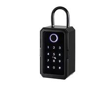 Smart Safe Box con Finrprint & Password Securi Portable Electronic Lock (K3) Tuya App Control Cassaforte Digitale per Casa & Viaggi Antifurto Sto