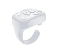 Smart Scrolling Ring - Otturatore automatico, giradispagine wireless, clicker per presentazioni, dispositivo di controllo della punta delle dita, scorrimento continuo per foto, video, e-book