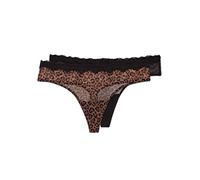 Smart & Sexy - Perizoma da Donna in Pizzo, Confezione da 2 - Multicolore - Small