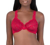 Smart & Sexy Reggiseno a Copertura Totale da Donna, No No Rosso, 5D
