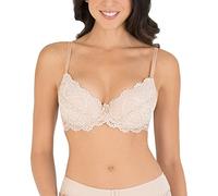 Smart & Sexy Reggiseno da Donna in Pizzo Sfoderato con Ferretto, nel Buff, 4A