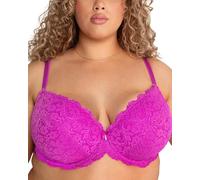 Smart & Sexy Signature Lace Push Up Bra Reggiseno, Opaque, Orchidea, 3A Donna