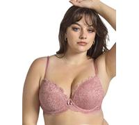 Smart & Sexy Signature Lace Push Up Bra Seeking Effortless Style And Comfort Reggiseno, Foxglove, 2A Donna