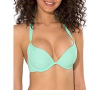 Smart & Sexy Swim Secret Mega Push-up Top Bikini da Donna - Verde - 3 C (Taglia Produttore: 34C)