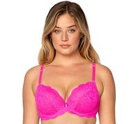 Smart & Sexy Women's Signature Lace Push-up Bra, Medium Pink, 38DD