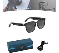 Smart Simultaneous Interpretation Glasses And Headphones, 3 In 1 Language Translator Earbuds, Ai Translator Glasses Supports 144 Languages, Business, And Studying (Black)
