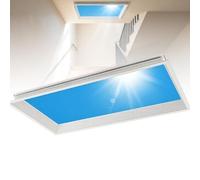 Smart Skylight Light con telecomando per stanze e cantine senza finestre | Lucernario intelligente con telecomando, simula la luce solare naturale per spazi senza finestre, ideale per soggiorno o