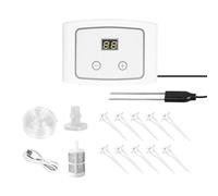 Smart Soil Moisture Sensor Automatic Plant Watering System USB Drip Irrigation Kit Adjustable Water Flow Drip Garden Irrigazione Device For Indoor Plants Home Gardening 9,7 x 6,7 x 4,8 cm 300 cm Tubo